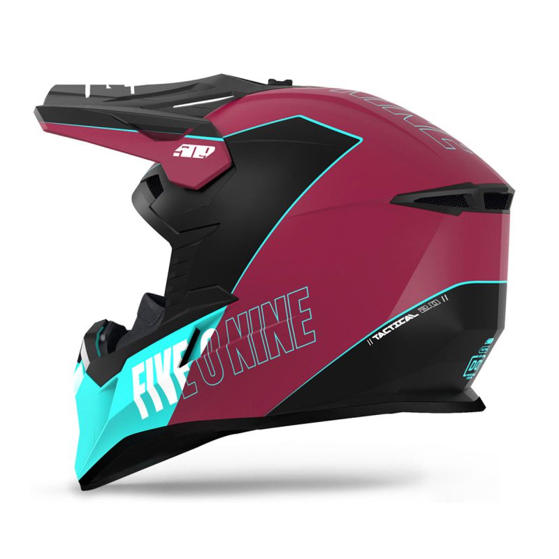 tactical 2 0 youth helmet TealMaroon.03