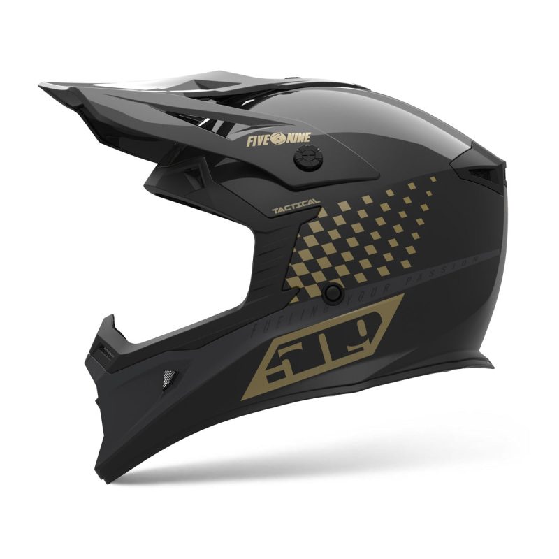 tactical offroad helmet SpeedstaBlackGold.01