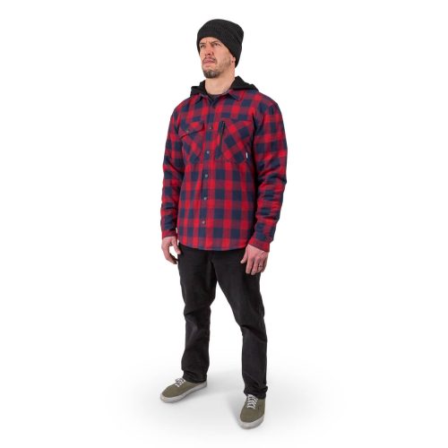 tech flannel RedNavyCheck.03