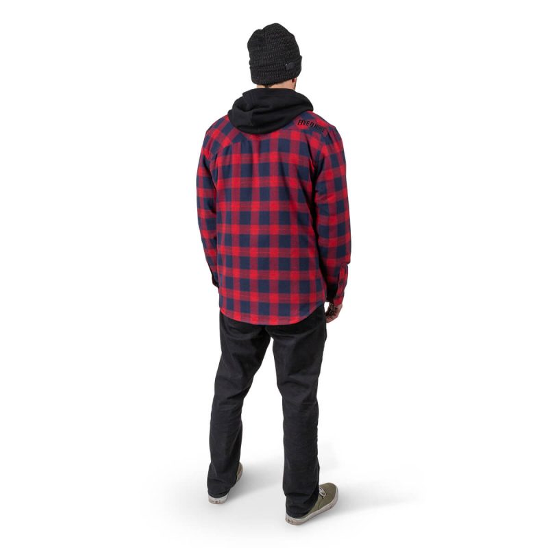 tech flannel RedNavyCheck.04