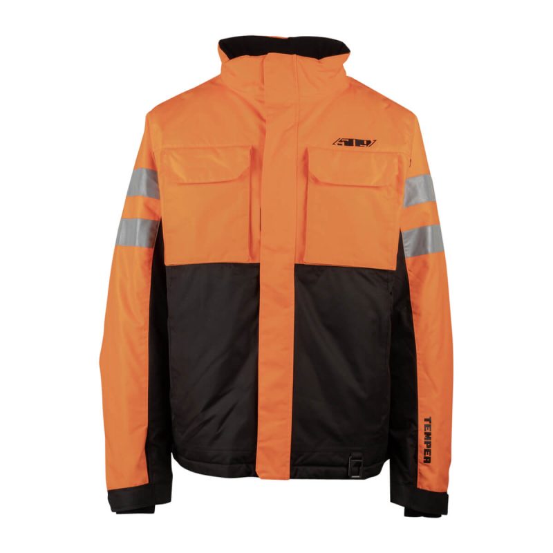 temper insulated jacket Orange Vis.01