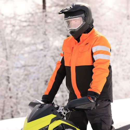 temper insulated jacket Orange Vis.03