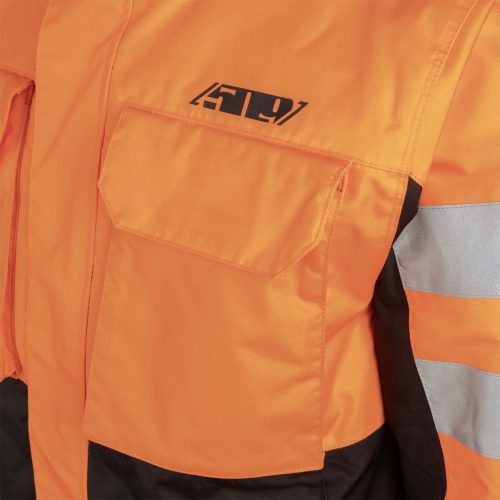 temper insulated jacket Orange Vis.05