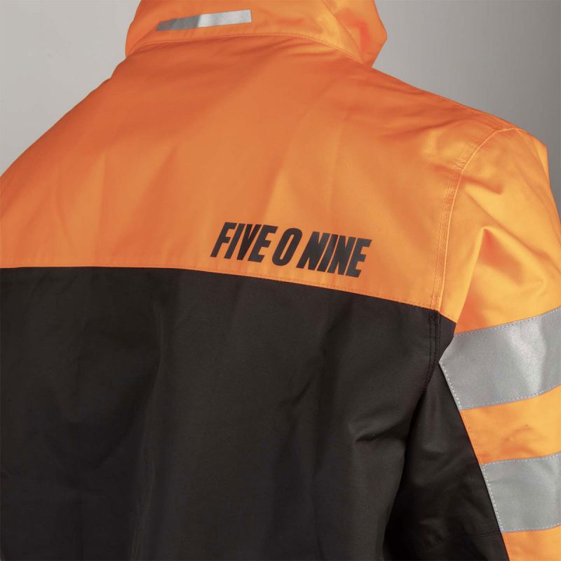 temper insulated jacket Orange Vis.06