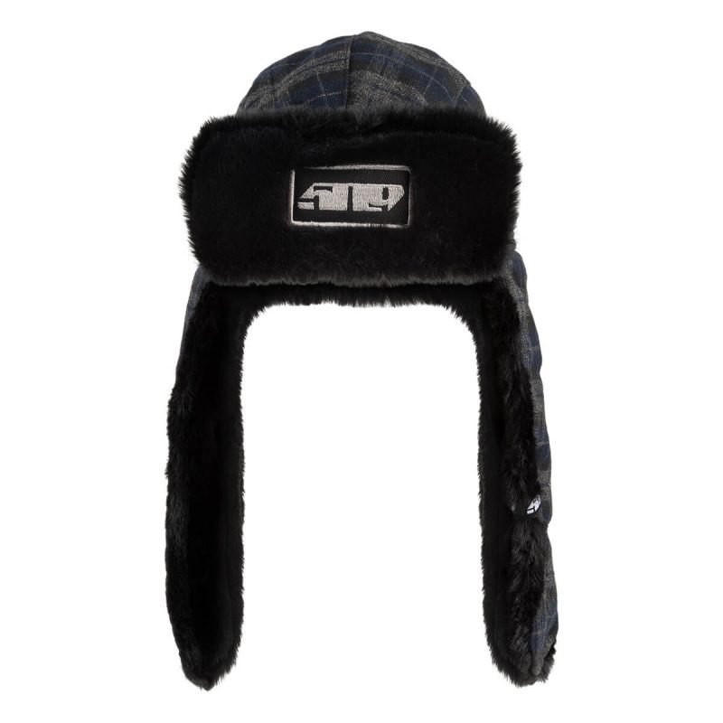 trapper hat Black.01