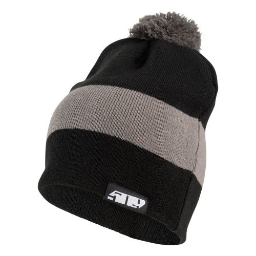 trip pom beanie BlackGray.01