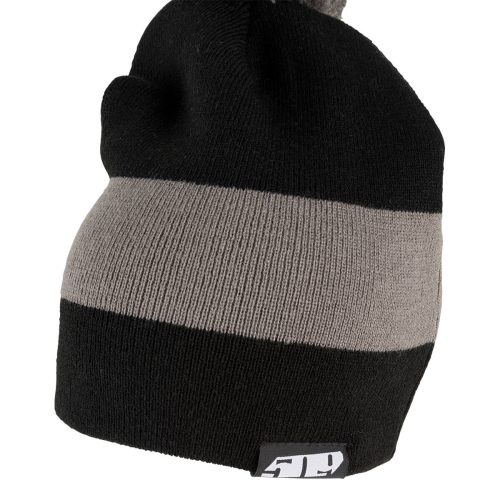 trip pom beanie BlackGray.02