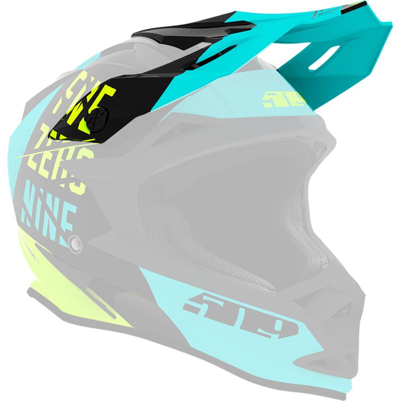 visor altitude offroad helmets FZNBlue.01