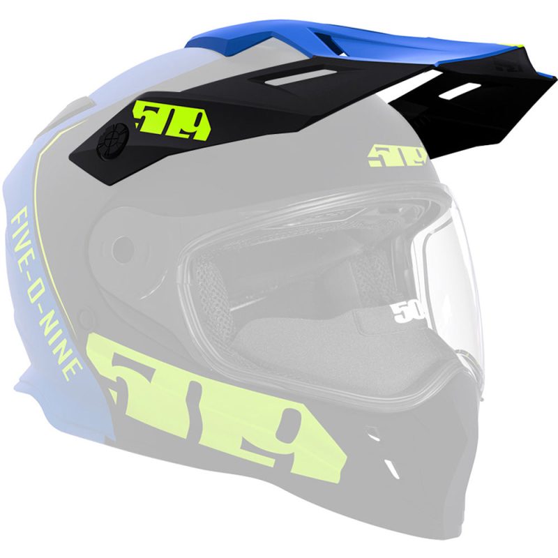 visor delta for r3 helmets Hi VisBlue.01