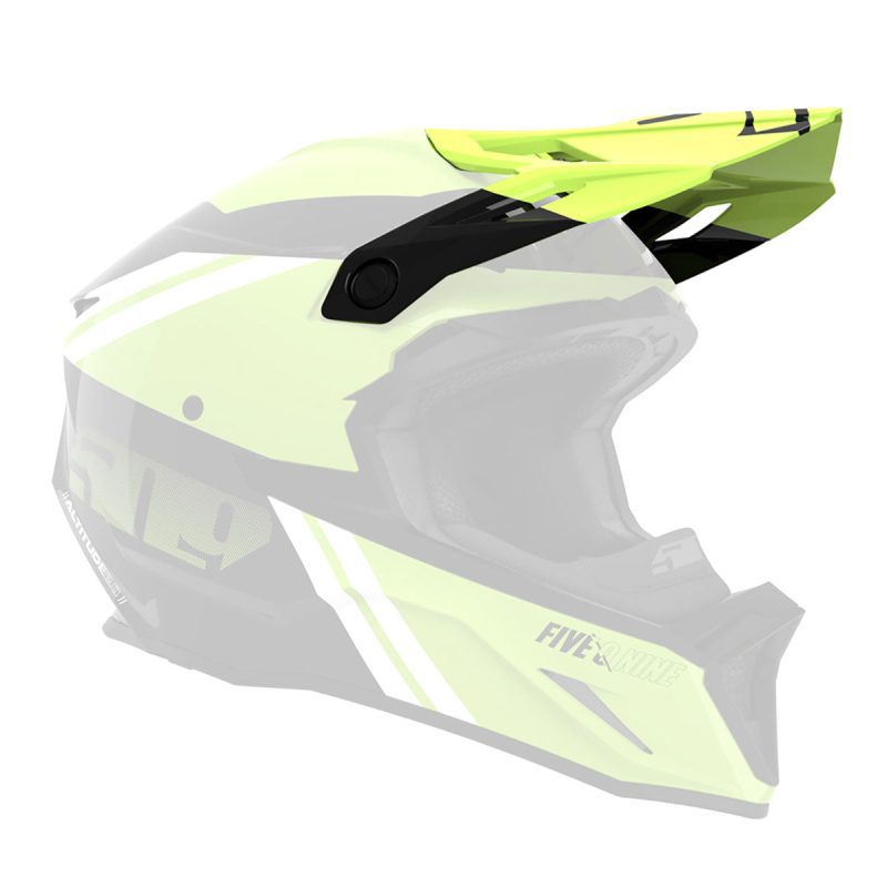 visor for altitude 2 0 helmet Acidgreen.01