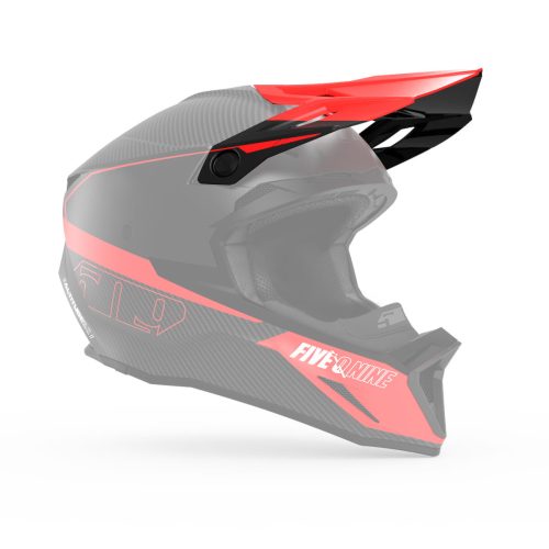 visor for altitude 2 0 helmet RacingRed2023 Carbon.01