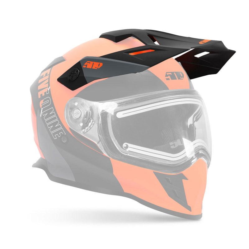 visor for delta r3 helmet OrangeGray.01