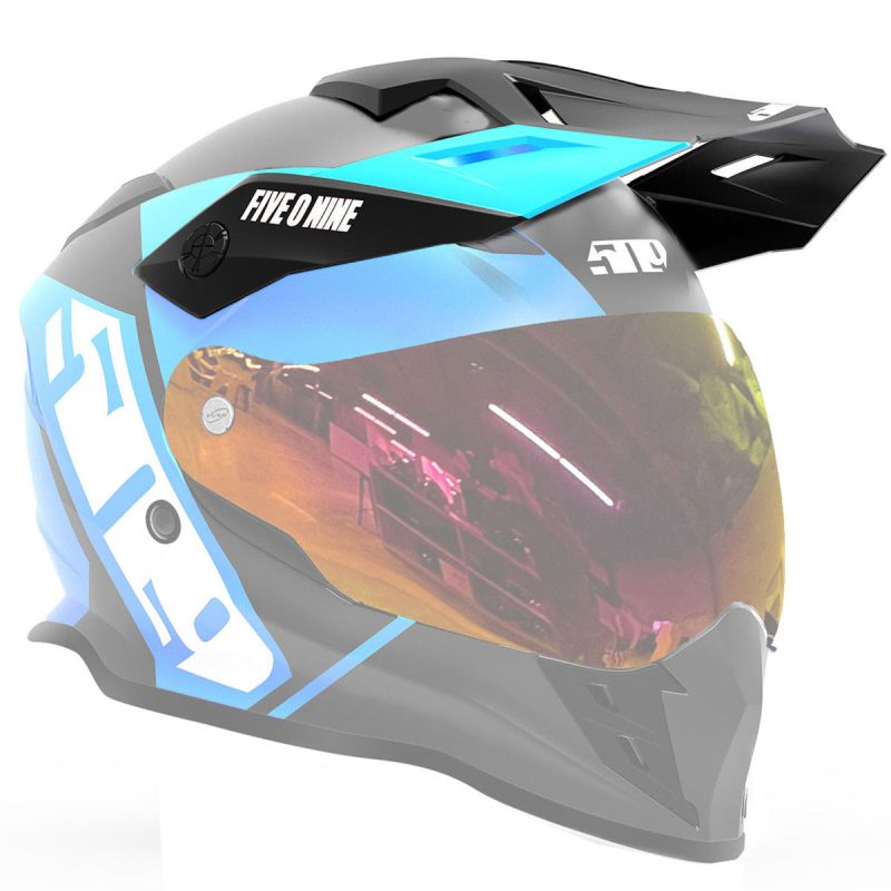 visor for delta r3 helmets GTCyan.01