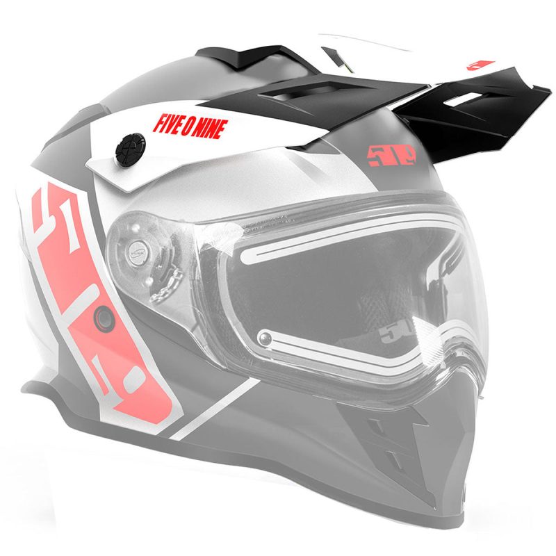 visor for delta r3 helmets RacingRed.01