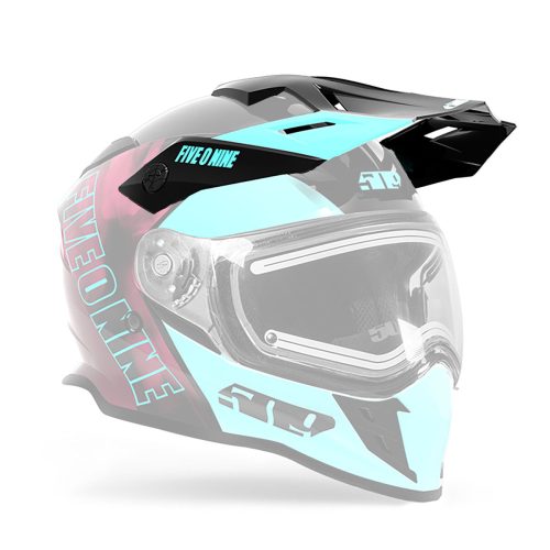 visor for delta r3 helmets TealMaroonGalaxy.01