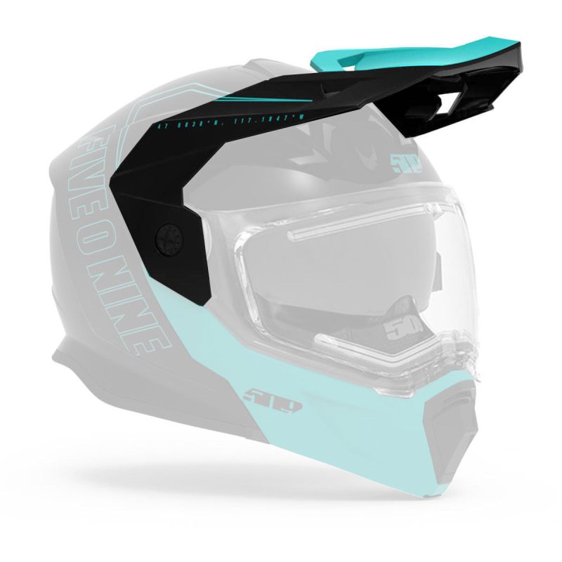 visor for delta r4 helmet Emerald.01