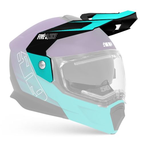 visor for delta r4 helmets GalaxyTealPurple.01