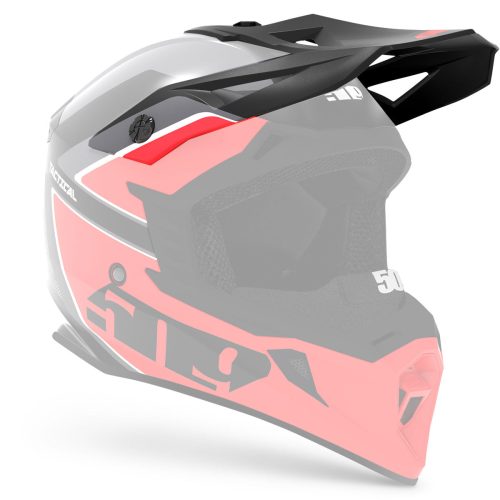 visor for tactical helmets DarkOpswithRed.01