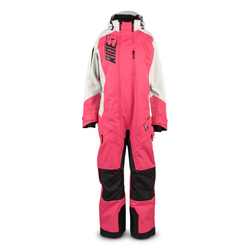 womens allied insulated mono suit Raspberry.01