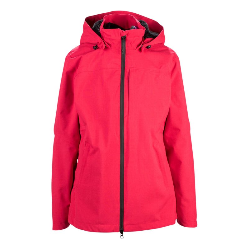 womens aurora 5 in 1 jacket Raspberry.01