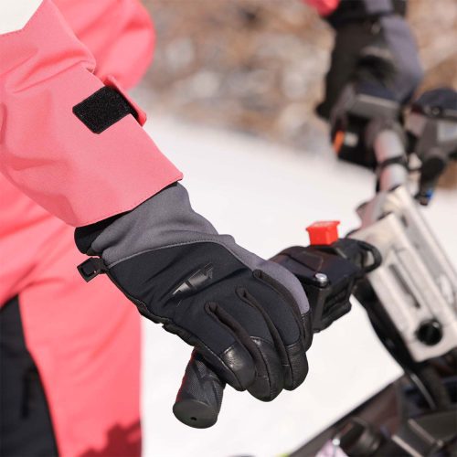 womens freeride gloves Black.06