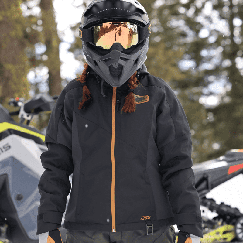 womens insulated range jacket BlackGum.03