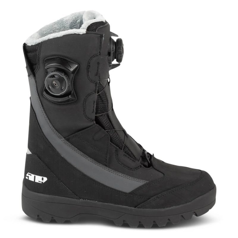 womens raid double boa boots Black.01