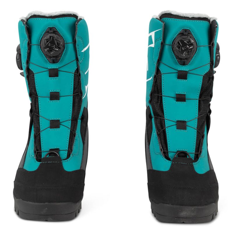 womens raid double boa boots Emerald.02