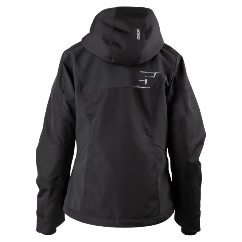 womens range insulated jacket Black.02