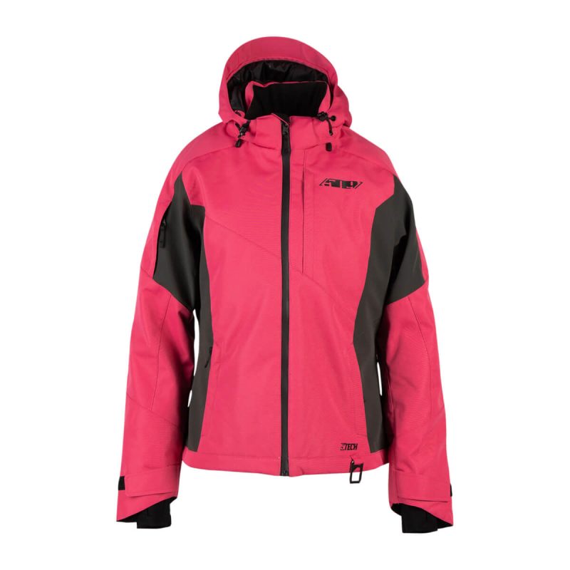 womens range insulated jacket Raspberry.01