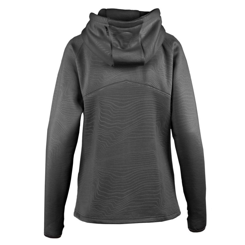 womens tech zip hoodie Black.02