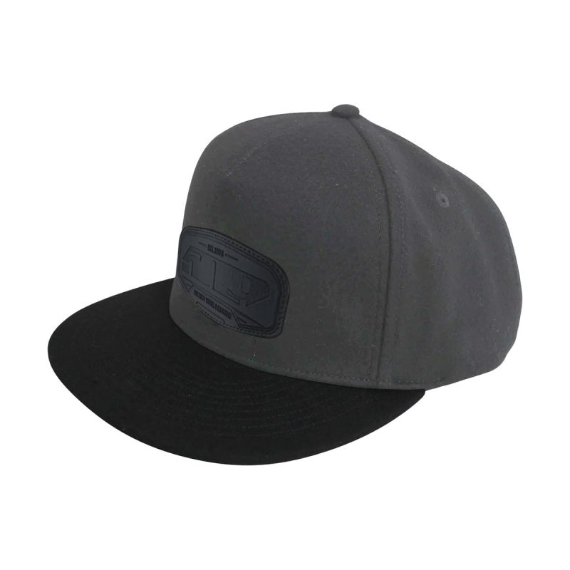 woolly mammoth snapback hat Graphite.01