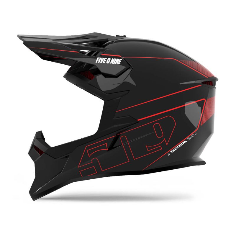 youth tactical 2 0 offroad helmet BlackRed.01